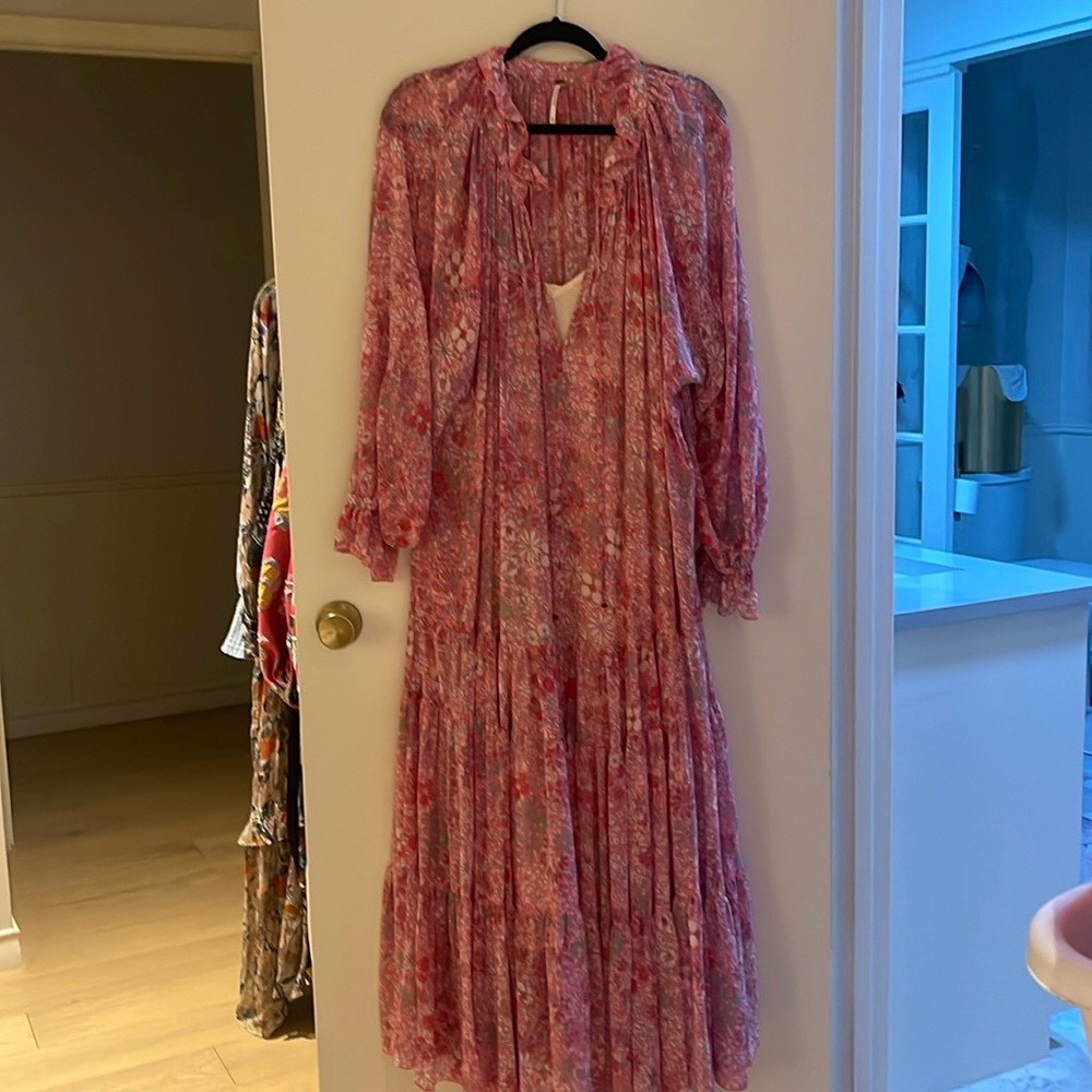 Free People Feeling Groovy Maxi Dress XL